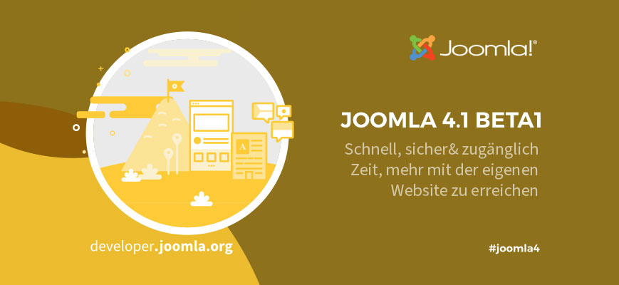 Joomla 4.1 als Beta1 veröffentlicht