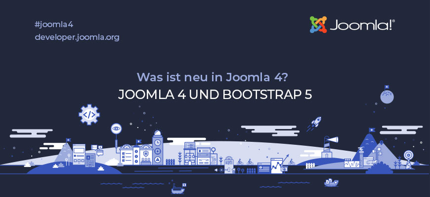 Joomla! 4.0 startet mit Bootstrap 5 an Bord