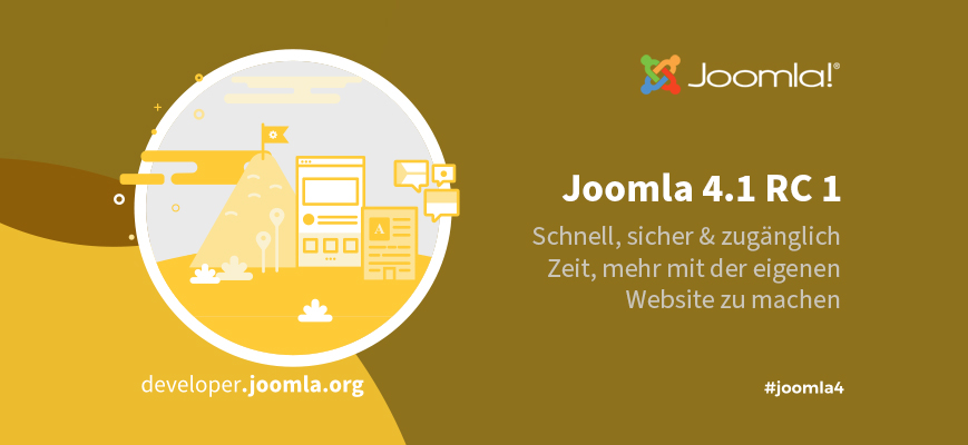 Joomla 4.1 als RC 1 veröffentlicht